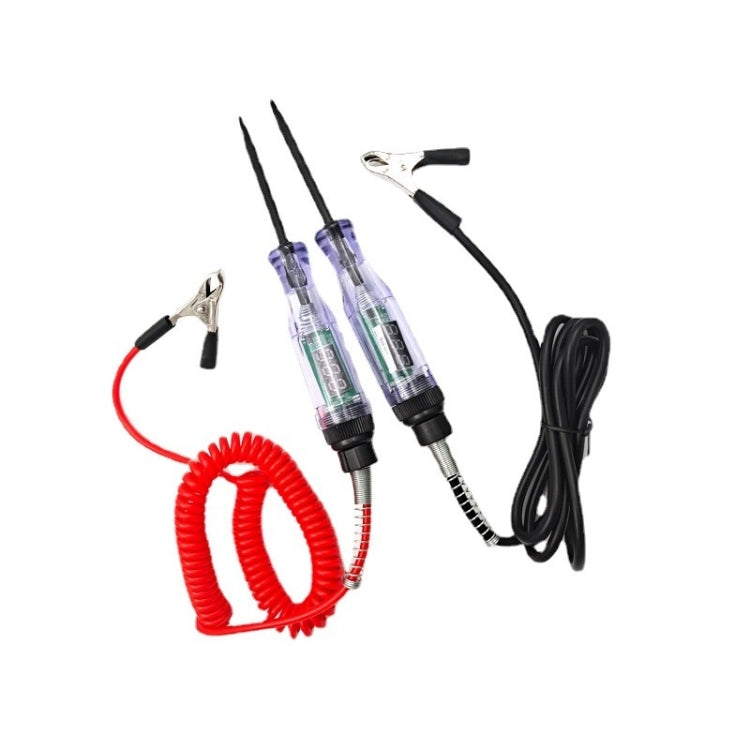3-70V Automotive Circuit Testing Electric Pen Repair Tool, B Spring Cable, D Black Cable