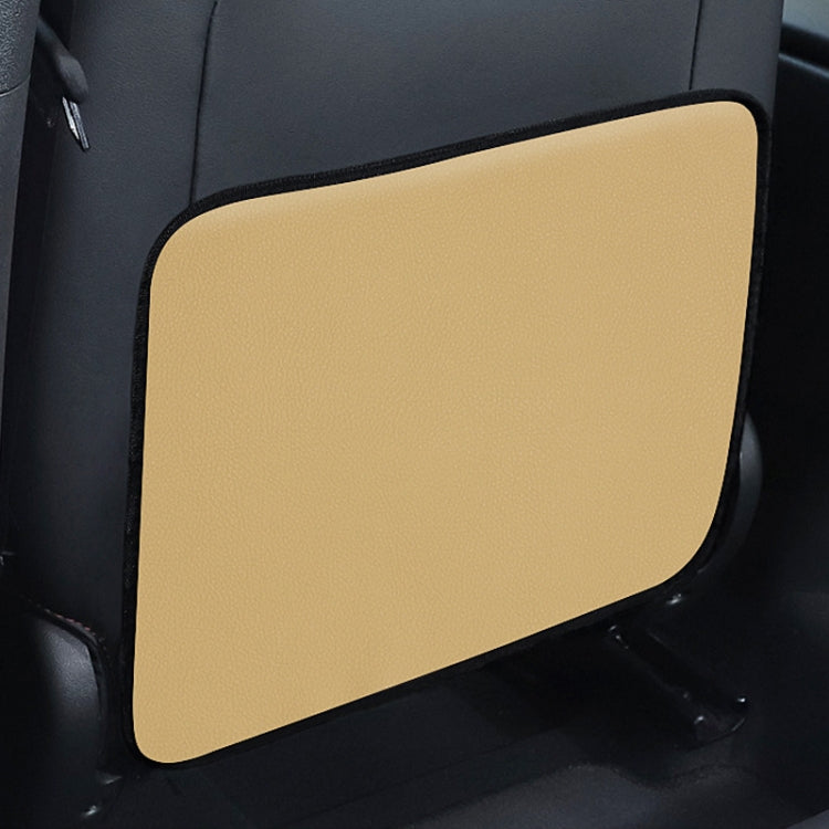 Car Seat Back Children Anti-kick Pad Back Rear Anti-dirty Universal Leather Protection Pad Storage Bag, All Inclusive Version (Black), All Inclusive Version (Brown), All Inclusive Version (Beige), All Inclusive Version (Wine Red)                       ...