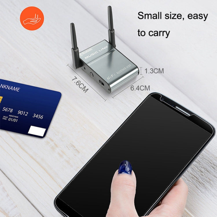 X600 CSR Lossless Bluetooth Receiver AUX Audio Bluetooth Adapter HIFI5.0 Car Audio Adapter, X600