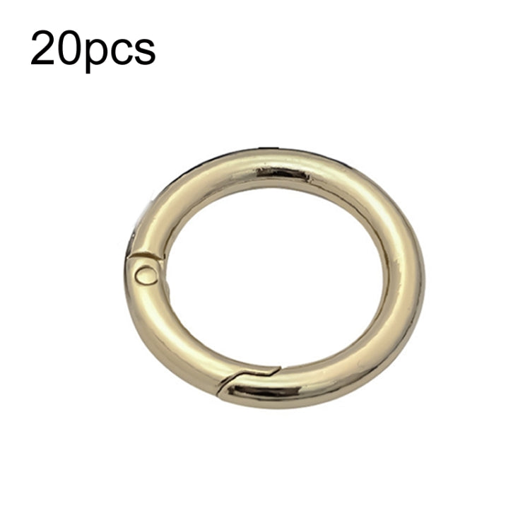 20pcs Zinc Alloy Spring Ring Metal Open Bag Webbing Keychain, 3 Points Silver, 4 Points Silver, 3 Points Light Gold, 1 inch Light Gold, 3 Point Black, 1 inch Black, 1 inch Silver, 4 Points Black, Inch 2 Light Gold, Inch 2 Silver, 5 Points Light Gold   ...