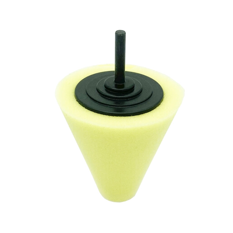 Car Cone 3 inch Polishing Sponge Wheel Polishing Disc, Single Cone 3 inch Orange, Single Cone 3 inch Yellow, Single Cone 3 inch Blue