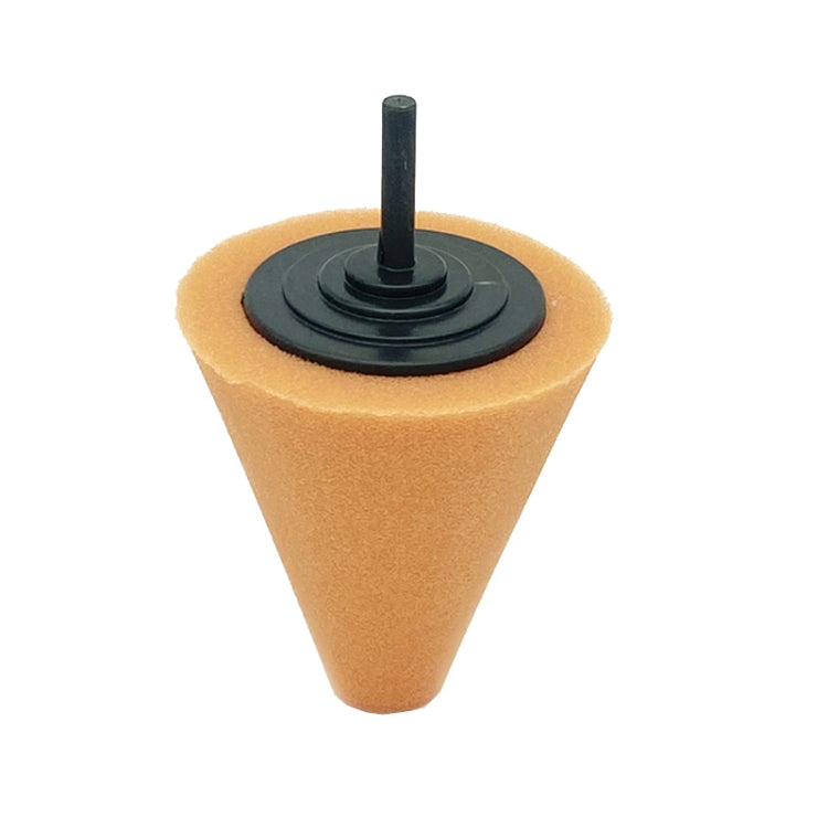 Car Cone 3 inch Polishing Sponge Wheel Polishing Disc, Single Cone 3 inch Orange, Single Cone 3 inch Yellow, Single Cone 3 inch Blue