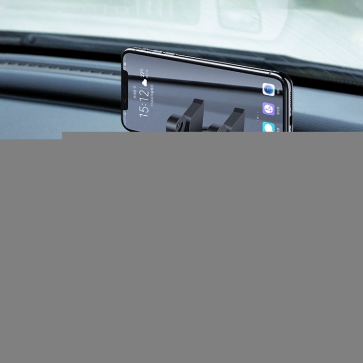 Car Center Console Mobile Phone Anti-skid Mat Temporary Parking Number Plate, Number Plate+Bracket Mat