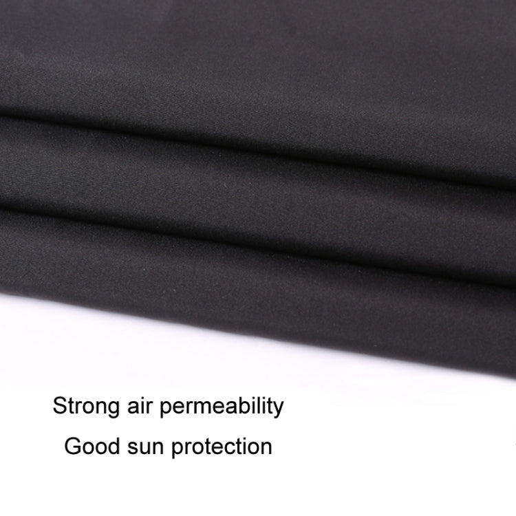 Car Side Window Privacy Blackout Heat Insulation Sunshade, 27x65x50 cm(Black)