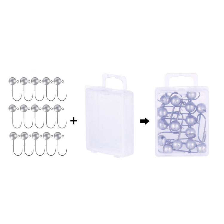 Lead Head Hook Fishing Gear Lua Anti-drop Hooks, HENGJIA JI035 50pcs 1g, HENGJIA JI035 40pcs 1.5g, HENGJIA JI035 30pcs 2g, HENGJIA JI035 20pcs 3.5g, HENGJIA JI035 15pcs 5g, HENGJIA JI035 10pcs 7g, HENGJIA JI035 8pcs 10g, HENGJIA JI035 6pcs 14g         ...