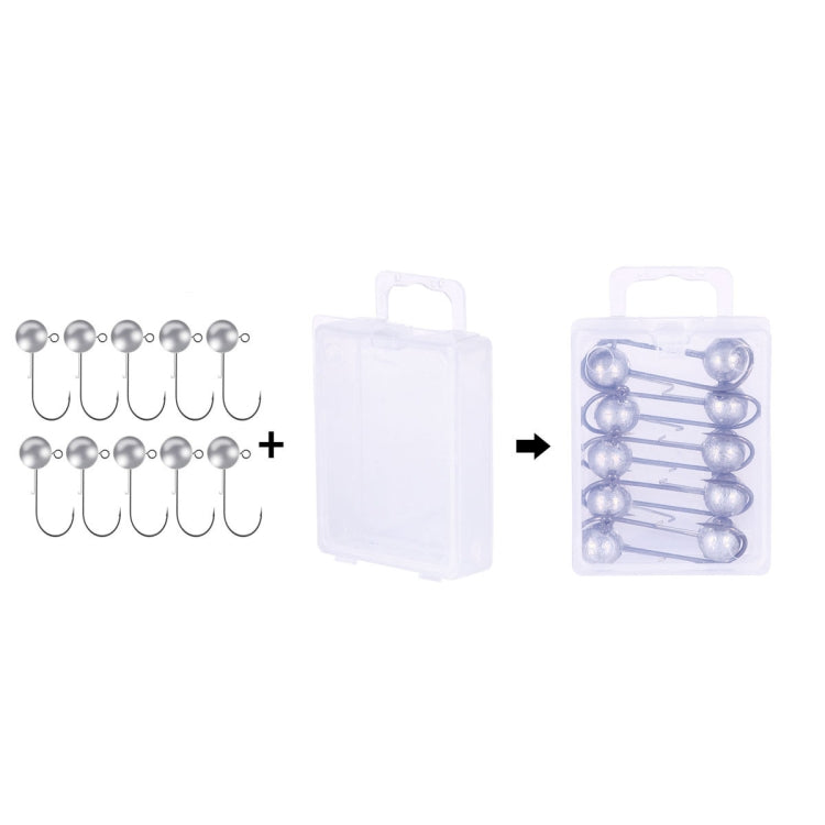 Lead Head Hook Fishing Gear Lua Anti-drop Hooks, HENGJIA JI035 50pcs 1g, HENGJIA JI035 40pcs 1.5g, HENGJIA JI035 30pcs 2g, HENGJIA JI035 20pcs 3.5g, HENGJIA JI035 15pcs 5g, HENGJIA JI035 10pcs 7g, HENGJIA JI035 8pcs 10g, HENGJIA JI035 6pcs 14g         ...