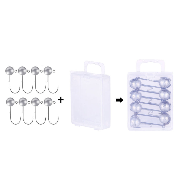 Lead Head Hook Fishing Gear Lua Anti-drop Hooks, HENGJIA JI035 50pcs 1g, HENGJIA JI035 40pcs 1.5g, HENGJIA JI035 30pcs 2g, HENGJIA JI035 20pcs 3.5g, HENGJIA JI035 15pcs 5g, HENGJIA JI035 10pcs 7g, HENGJIA JI035 8pcs 10g, HENGJIA JI035 6pcs 14g         ...