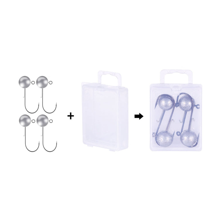 Lead Head Hook Fishing Gear Lua Anti-drop Hooks, HENGJIA JI035 50pcs 1g, HENGJIA JI035 40pcs 1.5g, HENGJIA JI035 30pcs 2g, HENGJIA JI035 20pcs 3.5g, HENGJIA JI035 15pcs 5g, HENGJIA JI035 10pcs 7g, HENGJIA JI035 8pcs 10g, HENGJIA JI035 6pcs 14g         ...