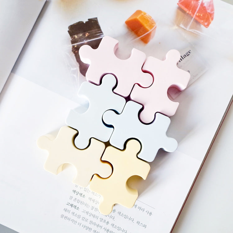 DIY Silicone Ice Grid Chocolate Puzzle Biscuit Tools, Puzzle Shape