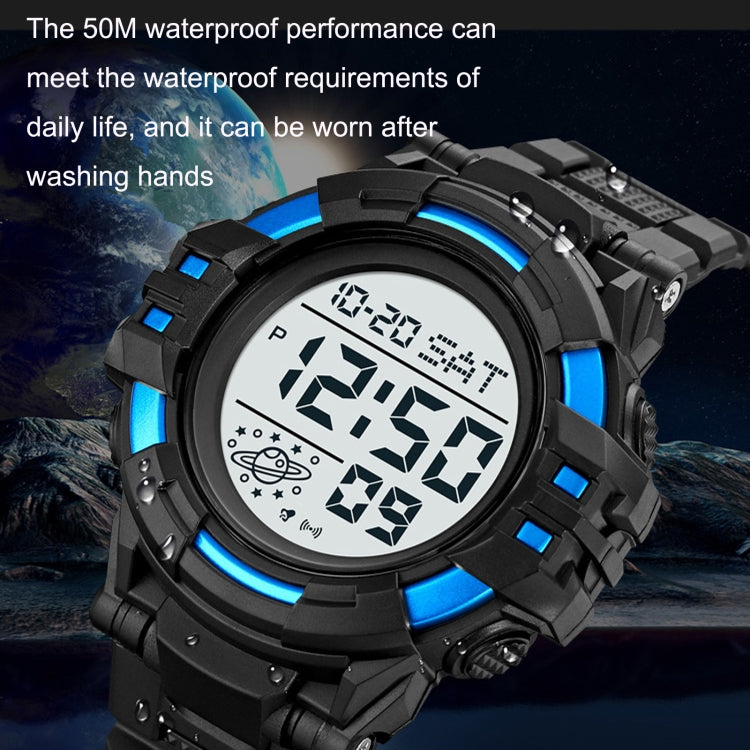 SKMEI 2003 Multifunctional Back Light Sports Watch Mens Countdown Date Alarm Clock Watch