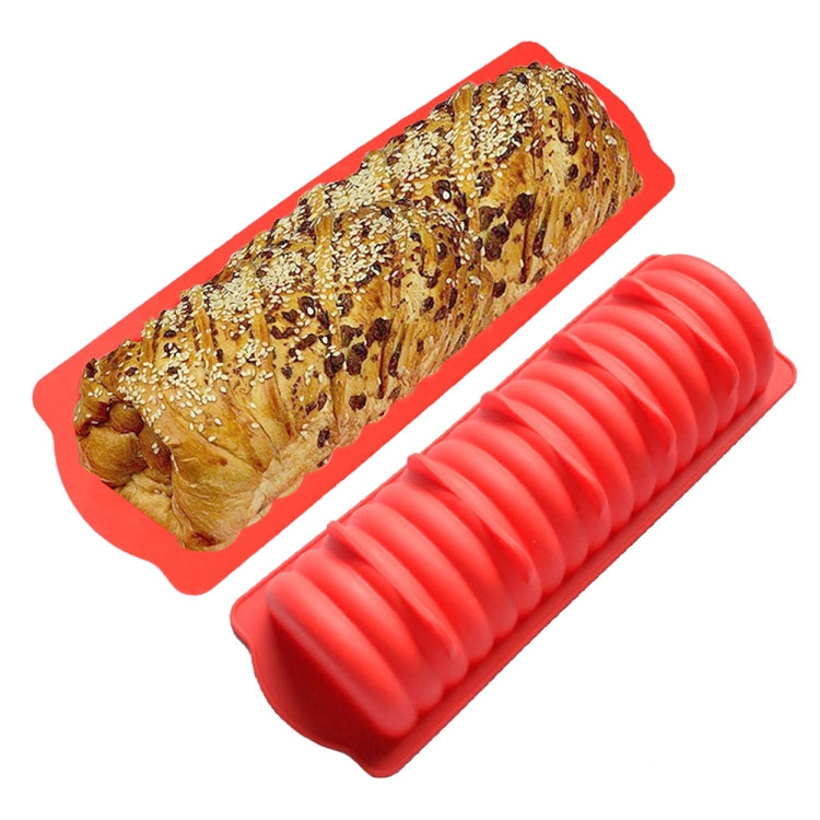 Cake Silicone Mold Muste Hot Dog Bread Model Tools, Long Strip