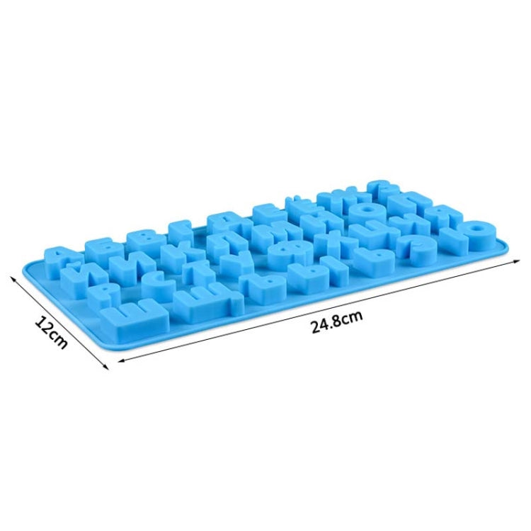 Chocolate Fudge Jelly Silicone Russian Letters Mold Ice Grid, Russian Letters