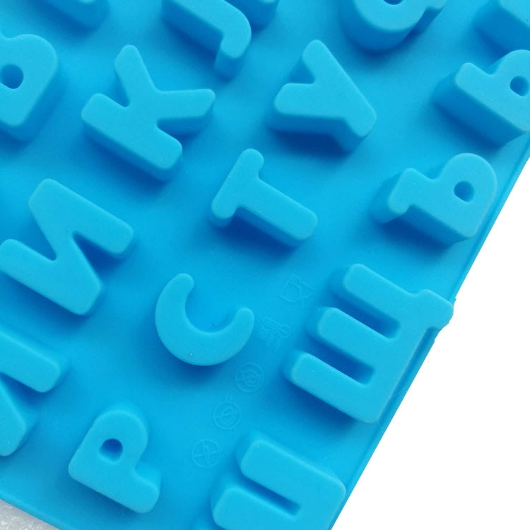 Chocolate Fudge Jelly Silicone Russian Letters Mold Ice Grid, Russian Letters
