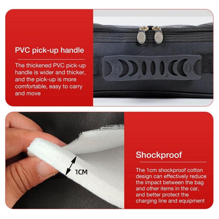 Electric Car Fireproof Charger Storage Bag, Material:, Square Flame Retardant, Rectangular Oxford Cloth