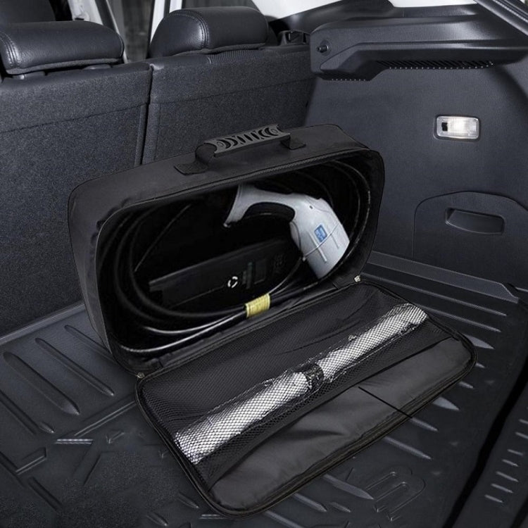 Electric Car Fireproof Charger Storage Bag, Material:, Square Flame Retardant, Rectangular Oxford Cloth
