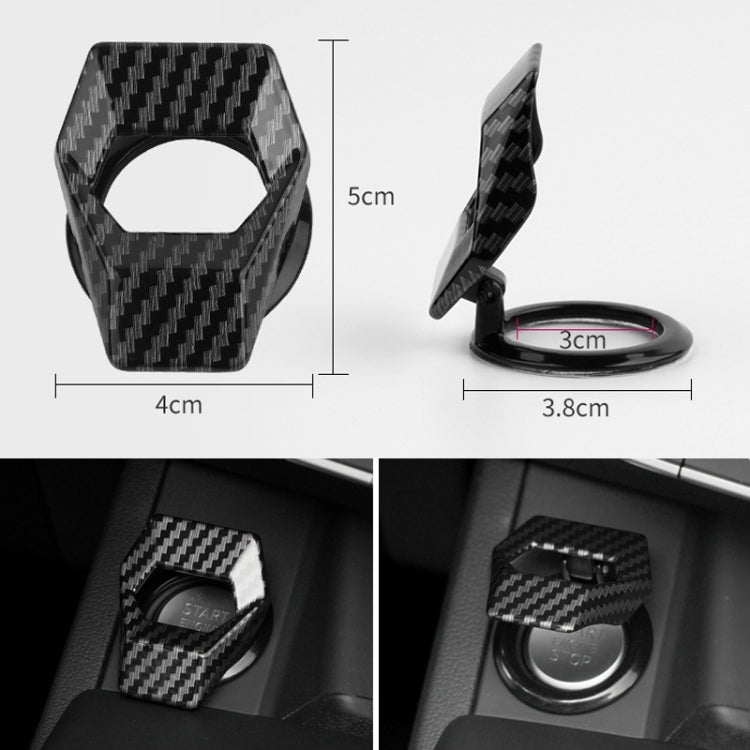 Car One-button Start Decorative Ring Knob Decorative Cover Universal, Universal(Color Random Delivery)