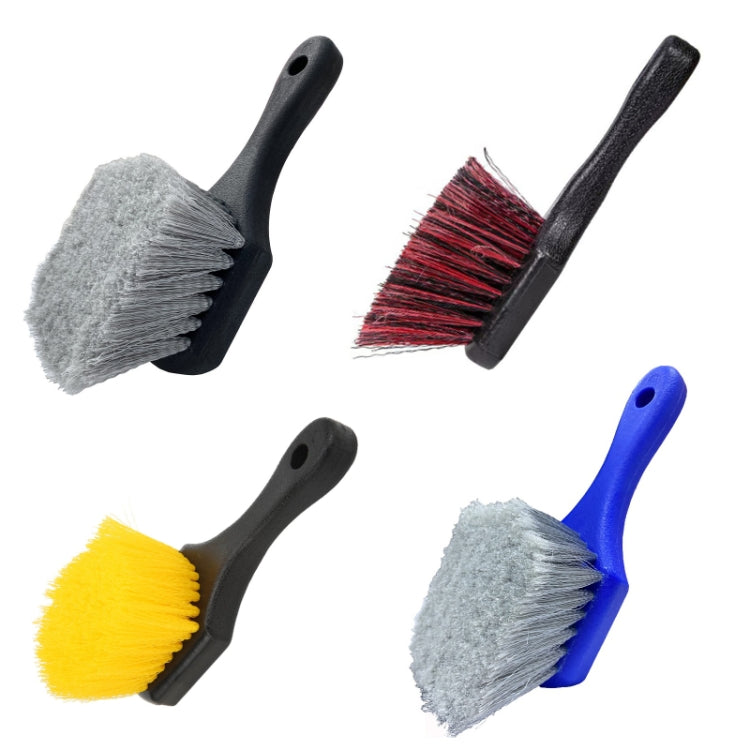Multi-functional Wheel Washing Brush Carpet Cleaning Soft Brush, Color:, Gray, Red Gray, Yellow, Blue Gray