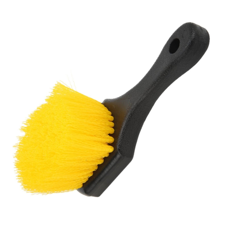 Multi-functional Wheel Washing Brush Carpet Cleaning Soft Brush, Color:, Gray, Yellow
