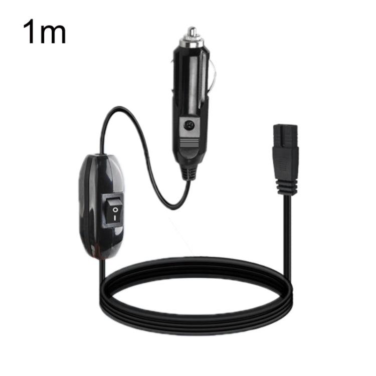 12V/24V Car Refrigerator Cable B Suffix Cigarette Lighter Plug Power Cord, Length:, 1m Without Switch, 1m With Switch, 2m With Switch, 3m Without Switch, 3m With Switch, 4m Without Switch, 4m With Switch, 5m Without Switch, 5m With Switch