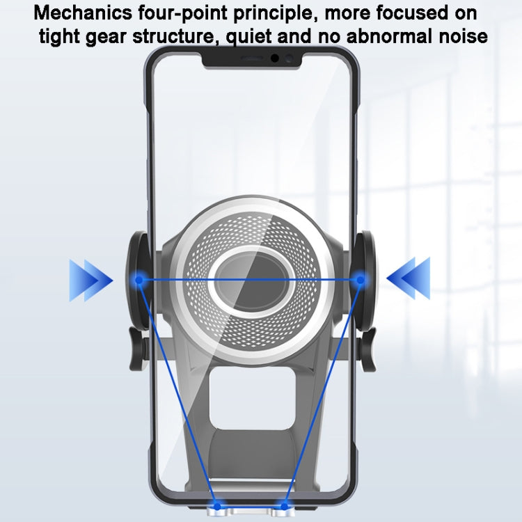 ZJ137 Suction Cup Car Phone Holder 2 In 1 Number Plate Phone Stand Truck Phone Mount, ZJ137 Black