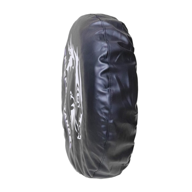 PVC Faux Leather Spare Wheel Cover Rear Tire Protector, 14 inch, 15 inch, 16 inch, 17 inch