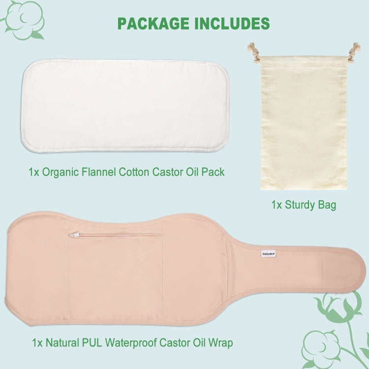Leak-proof Care Aid Package Sleep Conditioning Aids, Upgrade Waist Khaki, Upgrade Waist Pink, Upgrade Waist White, Waist+Neck Khaki, Waist+Neck Pink, Waist+Neck White
