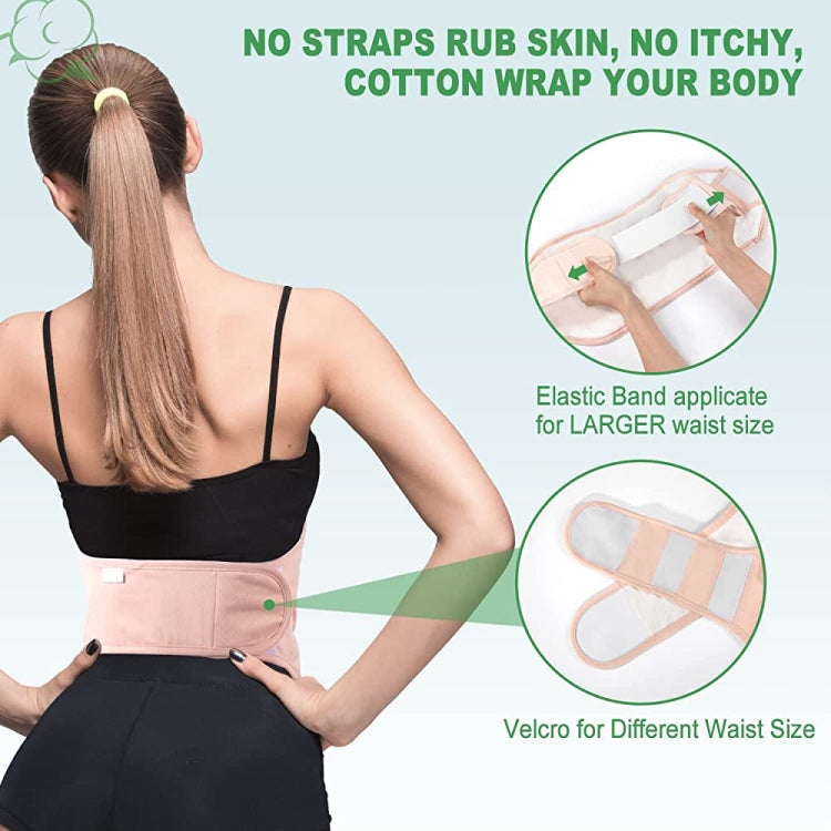 Leak-proof Care Aid Package Sleep Conditioning Aids, Upgrade Waist Khaki, Upgrade Waist Pink, Upgrade Waist White, Waist+Neck Khaki, Waist+Neck Pink, Waist+Neck White