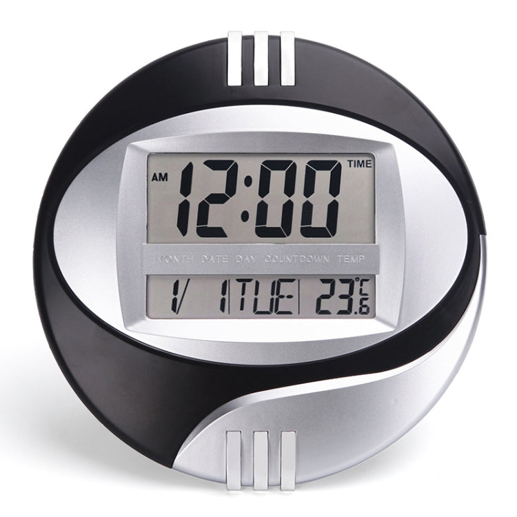 3885N Modern Silent Electronic Clock LCD Large Character Clock