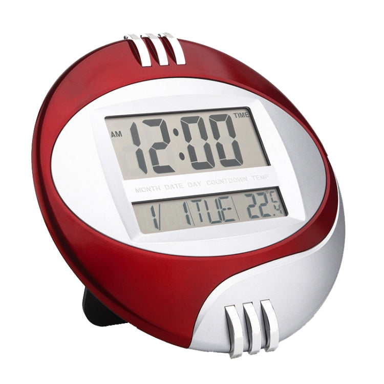3885N Modern Silent Electronic Clock LCD Large Character Clock