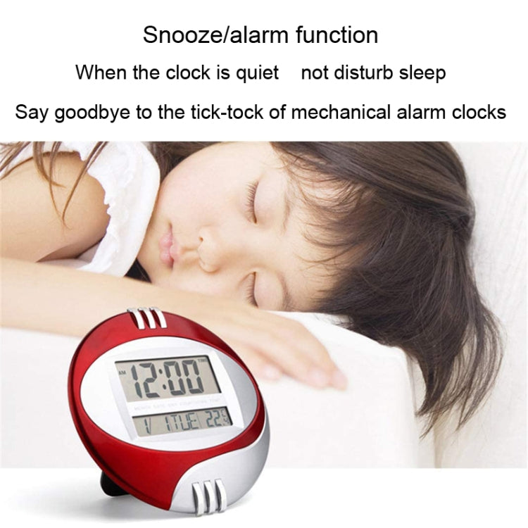 3885N Modern Silent Electronic Clock LCD Large Character Clock