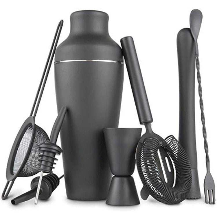 8 In 1 Stainless Steel Bartender Set Cocktail Tools, 8 In 1