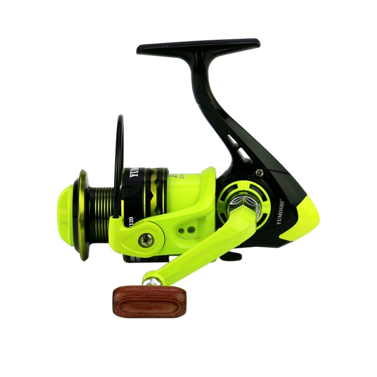 Spinning Wheel Metal Wire Cup Fishing Wheel, YUMOSHI OE2000 (Green), YUMOSHI OE3000 (Green), YUMOSHI OE4000 (Green), YUMOSHI OE5000 (Green), YUMOSHI OE6000 (Green), YUMOSHI OE7000 (Green)