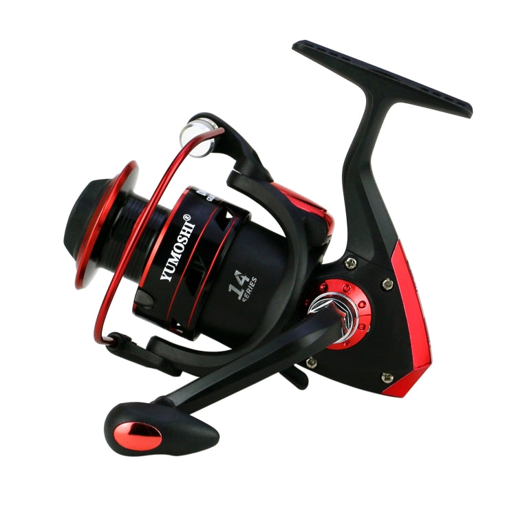 Metal Head Spinning Fishing Reel, YUMOSHI DM1000, YUMOSHI DM2000, YUMOSHI DM3000, YUMOSHI DM4000, YUMOSHI DM5000, YUMOSHI DM6000, YUMOSHI DM7000
