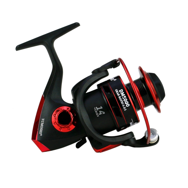 Metal Head Spinning Fishing Reel, YUMOSHI DM1000, YUMOSHI DM2000, YUMOSHI DM3000, YUMOSHI DM4000, YUMOSHI DM5000, YUMOSHI DM6000, YUMOSHI DM7000