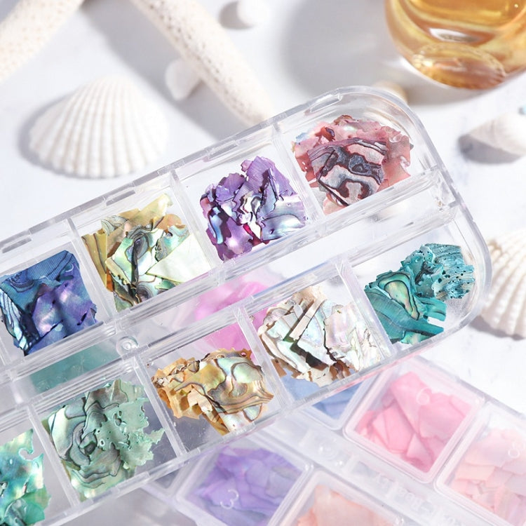 Symphony Flake Mica Flake Shell Nail Art Sequins, BK, BH, BY, YM