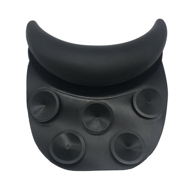Silicone Suction Cup Hair Wash Pillow Hair Salon Wash Basin Bath Neck Pad Sleep Pillow, Silicone Suction Cup
