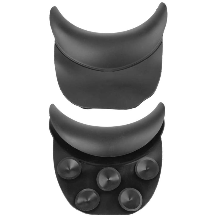Silicone Suction Cup Hair Wash Pillow Hair Salon Wash Basin Bath Neck Pad Sleep Pillow, Silicone Suction Cup
