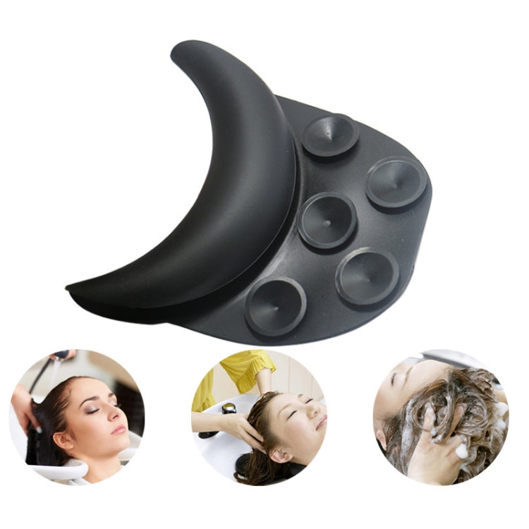 Silicone Suction Cup Hair Wash Pillow Hair Salon Wash Basin Bath Neck Pad Sleep Pillow, Silicone Suction Cup