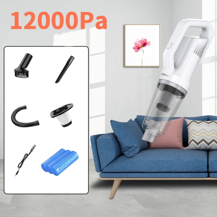 SUITU  ST-6101 120W 35500rpm Cordless Car Vacuum Cleaner,Spec:, Basic 2 Section 7.4V, Upgraded 3 Section 11.1V, Deluxe 3 Section 11.1V