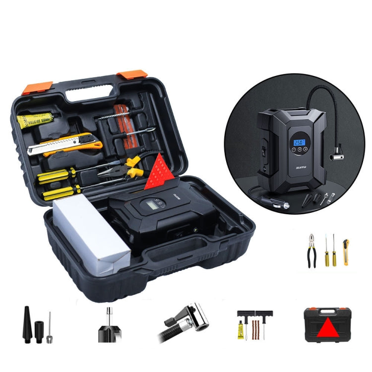 SUITU  ST-818  DC 12V Wired Car Air Pump Tire Inflator With LED Lighting, Pointer Model, Digital Display Model, Pointer Model+Toolbox, Digital Display Model+Toolbox
