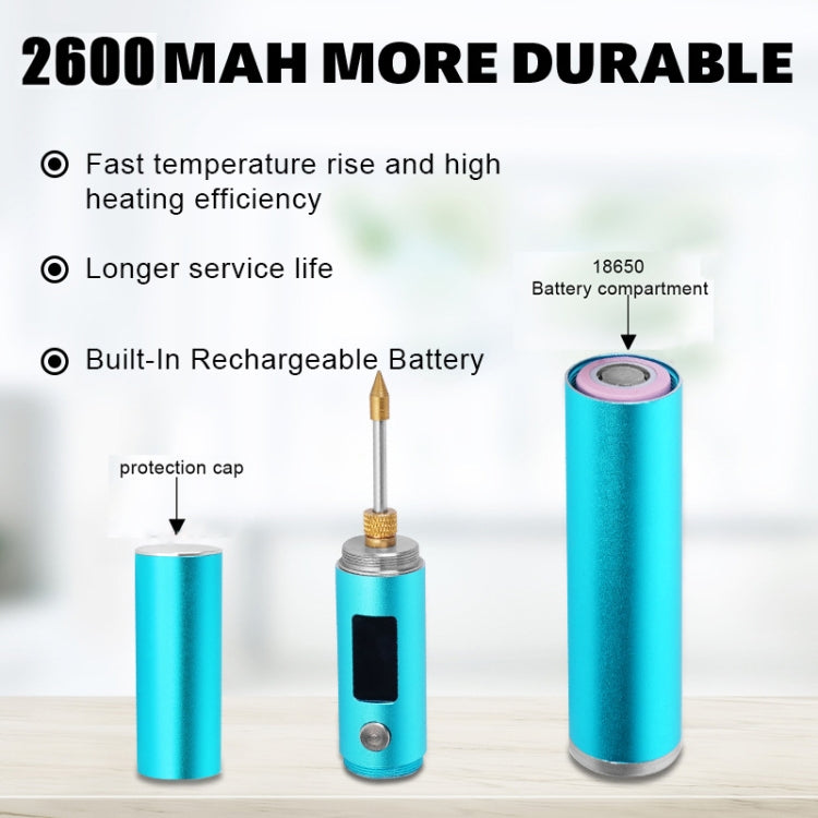 BS45 17-25W Wireless Soldering Iron with Adjustable Temperature LED Digital Display, B+C+K Tips
