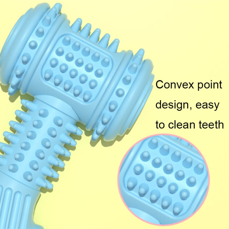 BG5045 TPR Pet Chewing Toys Hammer Shape Dog Teething Stick, Hammer Shape(Blue), Hammer Shape(Pink), Hammer Shape(Green)
