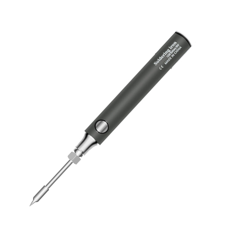 8W USB 5V Cordless Soldering Iron Low Voltage Soldering Pen, White, Black, Gray