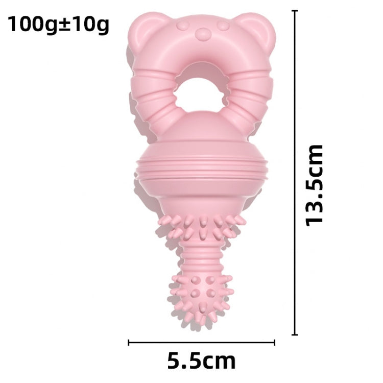 BG5057 Pacifier Shape Pet Teething Glue Stick TPR Dog Chew Toys, Nipple Shape(Blue), Nipple Shape(Pink), Nipple Shape(Green)