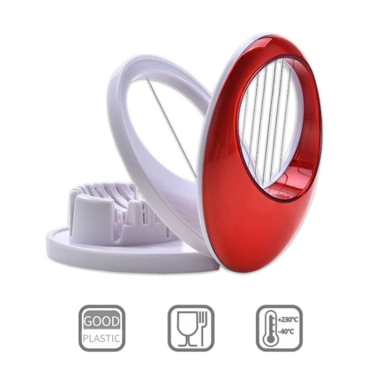 LsCook 3-in-1 Kitchen Egg Slicer for Strawberry, Mushroom, Bananas , and Other Soft Fruit, Yellow, Green