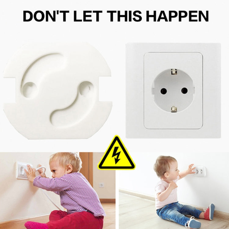 Baby Anti-Shock EU Standard Socket Cover Child Safety Protection Products