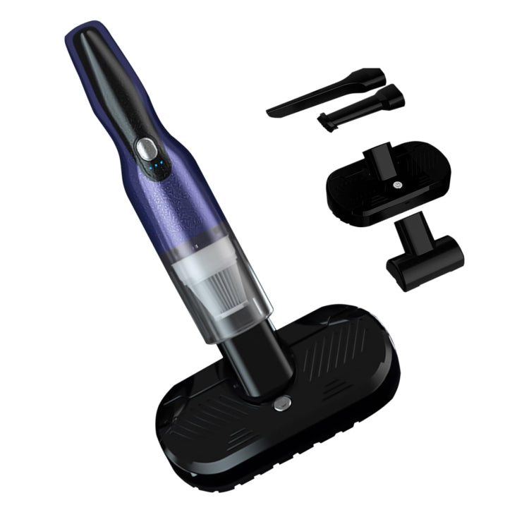4 In 1 12000pa Wireless  Mini Handheld Car Vacuum Cleaner Mite Remover, 4 In 1 (Red), 4 In 1 (Navy Blue)