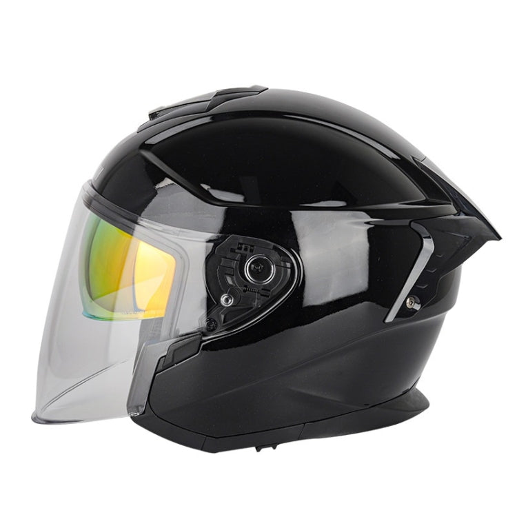 SOMAN Motorcycle Electric Bicycle Dual Lens Riding Helmet, S, M, L, XL, XXL