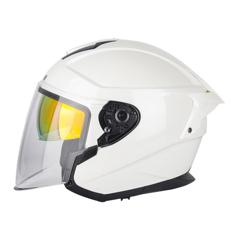 SOMAN Motorcycle Electric Bicycle Dual Lens Riding Helmet, S, M, L, XL, XXL