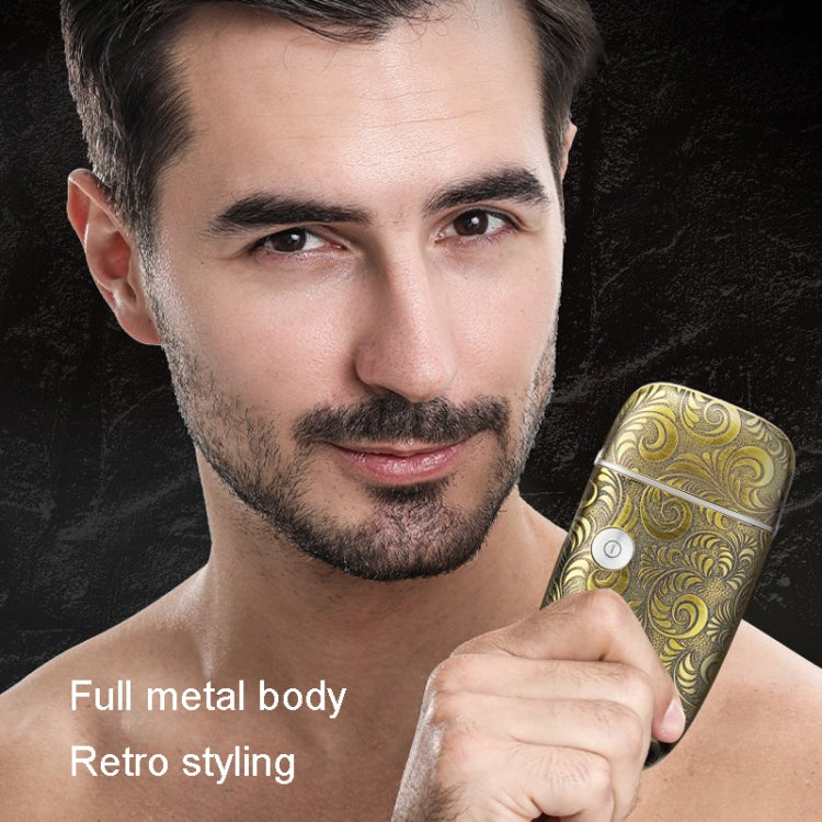 Men Bald Haircut 2 In 1 Electric Hair Clipper Waterproof Set, 962 Gray, 962 Gold